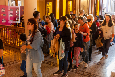 Festival de cine infantil en el Teatro Municipal “Rafael de Aguiar”.