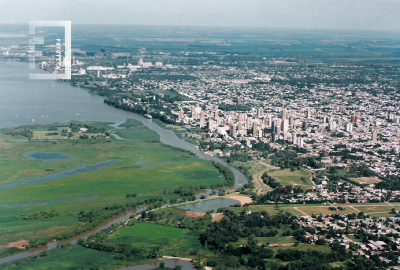 Vista aérea de la ciudad