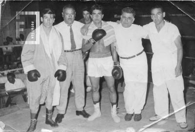 Boxeo. Cacho Labrador, Potrón Aguerri, Lito Leiva, Lima, Indio Ranelli