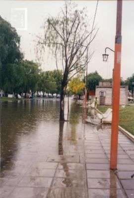 Inundación. Av. Costanera
