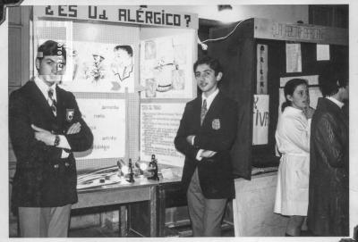 Feria de Ciencias. Ernesto Franco, Jorge Baldarenas