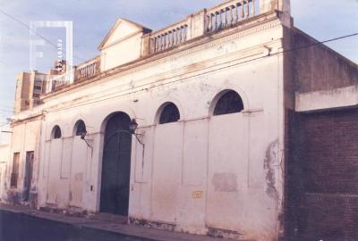 Frente antiguo Mercado Norte hoy dependencia del Museo Municipal