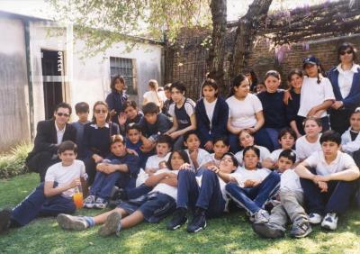 Alumnos Escuela Nº 1 en Jardín Museo