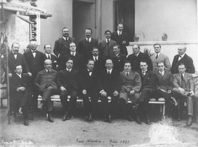 Reunión en el año 1921