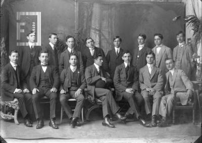 Primera promoción Colegio Nacional, año 1909