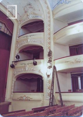 Interior Teatro, primera hilera de palcos