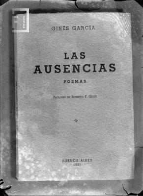 Tapa libro //Las ausencias// de Ginés García