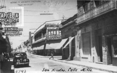 Calle Mitre esquina San Martín