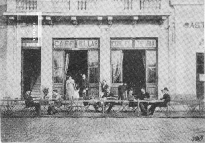 Café y Bar Mina, calle del Comercio (hoy Mitre) Nº 92