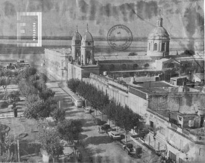 Calle Mitre desde Sarmiento hacia Guardias Nacionales