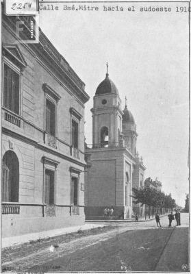 Calle Mitre, Tribunales e Iglesia