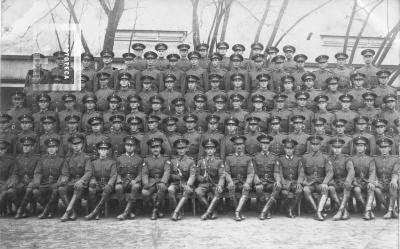 Agrupación Nº 1 de Zapadores Pontoneros San Nicolás. Servicio Militar clase 1918. Oficiales