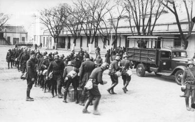 Escuela de Zapadores Pontoneros Z. P. 2. Servicio Militar clase 1919.