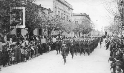 Agrupación Nº 1 de Zapadores Pontoneros San Nicolás. Servicio Militar clase 1918.