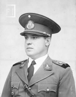 Agrupación Nº 1 de Zapadores Pontoneros San Nicolás. Servicio Militar clase 1918. Mayor Eduardo A. Garimaldi, Jefe Batallón Nº 1