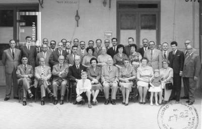 Bodas de Plata Bachilleres de 1935. Profesores y Personal
