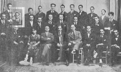 Bachilleres egresados en 1917 del Colegio Nacional