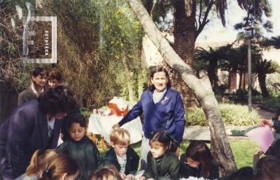 Jardín de Infantes Escuela de la Paz en visita al Museo.