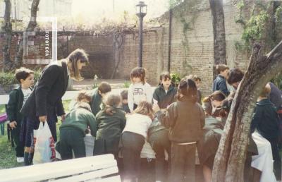 Jardín de Infantes Escuela de la Paz en visita al Museo.