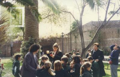 Jardín de Infantes Escuela de la Paz en visita al Museo. Catalina Sorrentino de Díaz