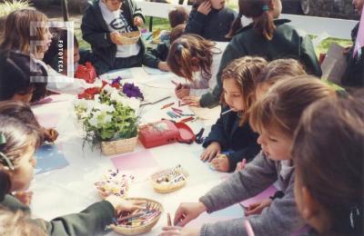 Jardín de Infantes Escuela de la Paz en visita al Museo.