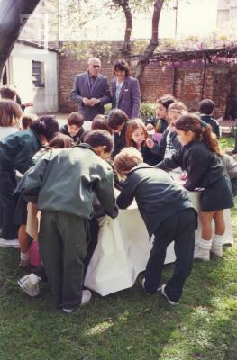 Jardín de Infantes Escuela de la Paz en visita al Museo.