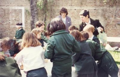 Jardín de Infantes Escuela de la Paz en visita al Museo.