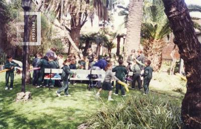 Jardín de Infantes Escuela de la Paz en visita al Museo.