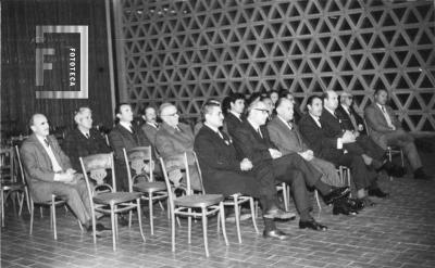 Conferencia de J. M. Santibañez sobre Billetes. Auditorio Municipal. 