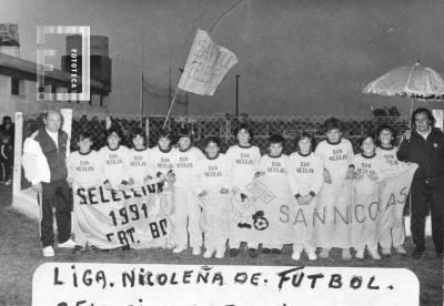 Liga Nicoleña de Fútbol. Selección Categoría 80.