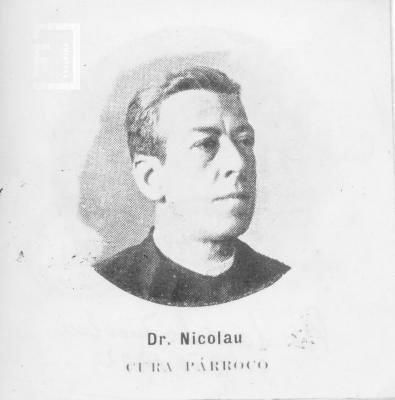 Pbro. Dr. Sandalio Nicolau, Párroco de San Nicolás