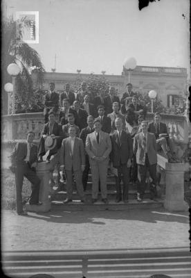 Grupo Colegio Nacional, plaza Mitre, 1932