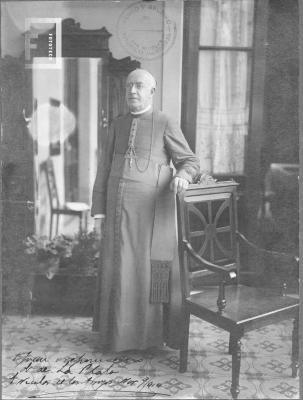 Juan Nepomuceno Terrero, obispo de La Plata, en San Nicolás